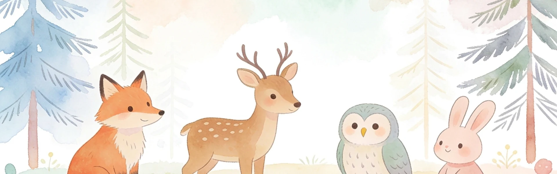 Детский центр развития — скандинавская иллюстрация